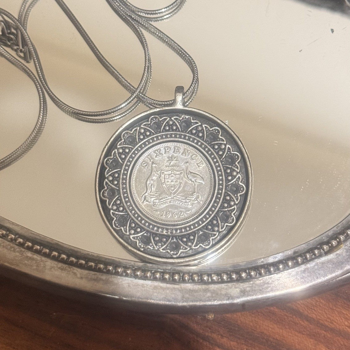 1962 Sixpence Necklace