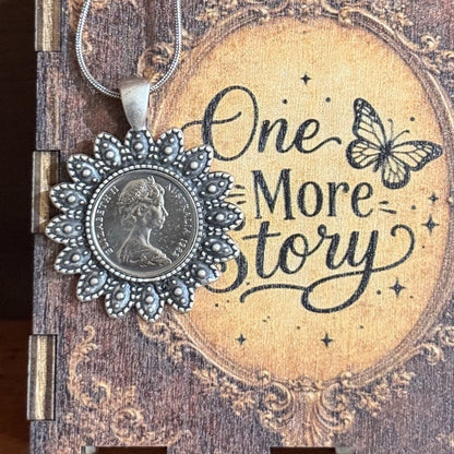 1982 Australian Ten Cent Coin Necklace