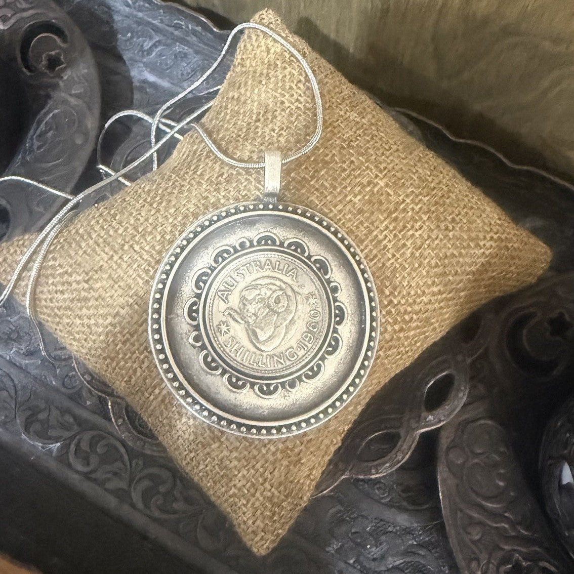 1960 Australian Shilling Necklace