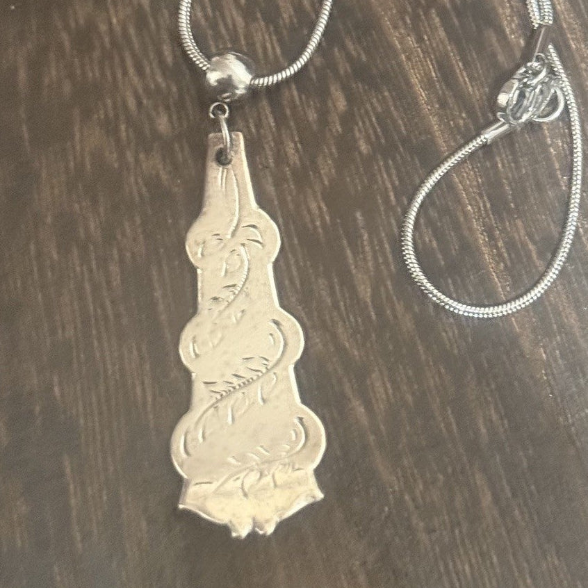 Vintage Silverware Necklace