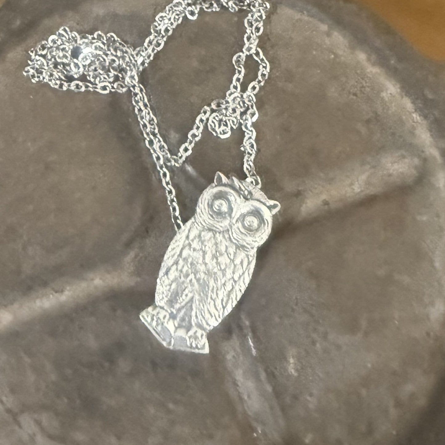 Vintage Owl Necklace