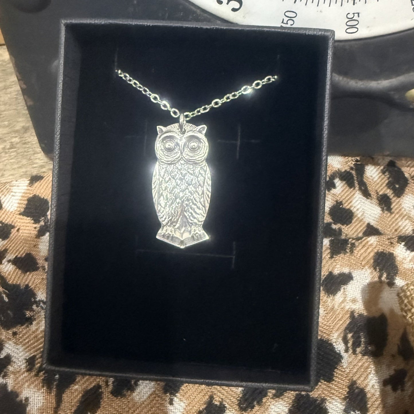Vintage Owl Necklace