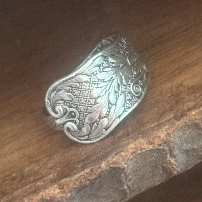Sterling Silver Spoon Ring
