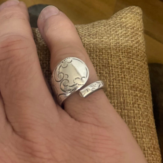 1950s Rodd Australia Jasmine Wrap Ring