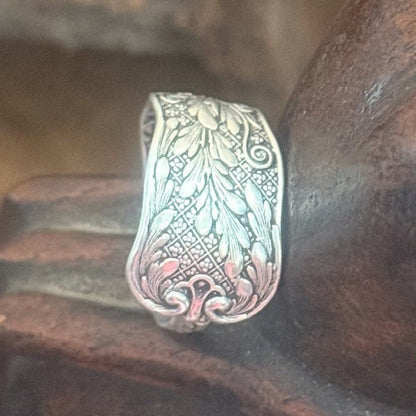 Sterling Silver Spoon Ring