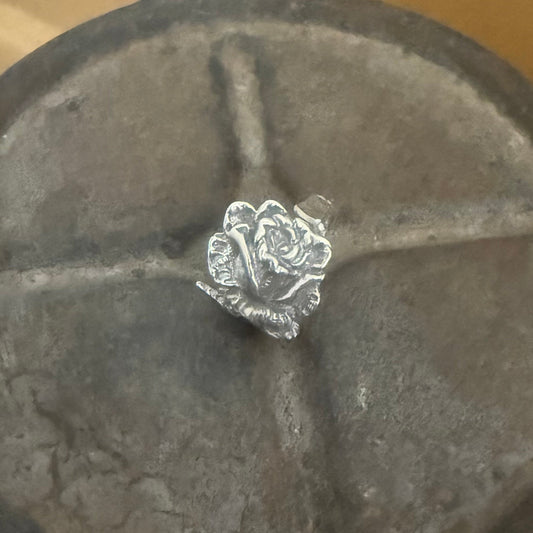 Hildesheimer 1920s Rose Spoon Ring