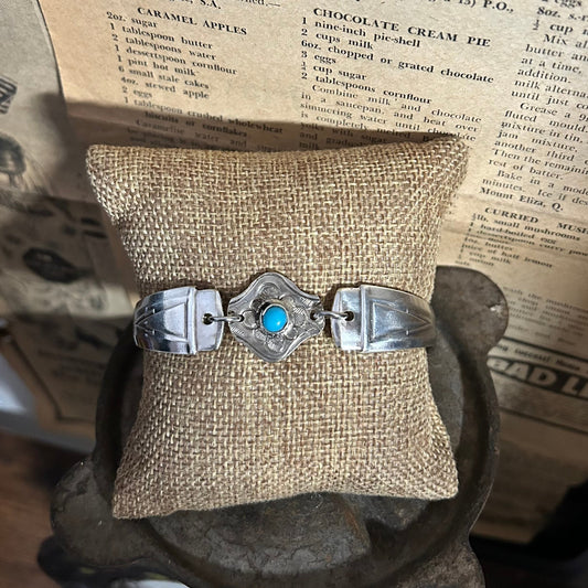 Silverware Bracelet - Tibetan Connector