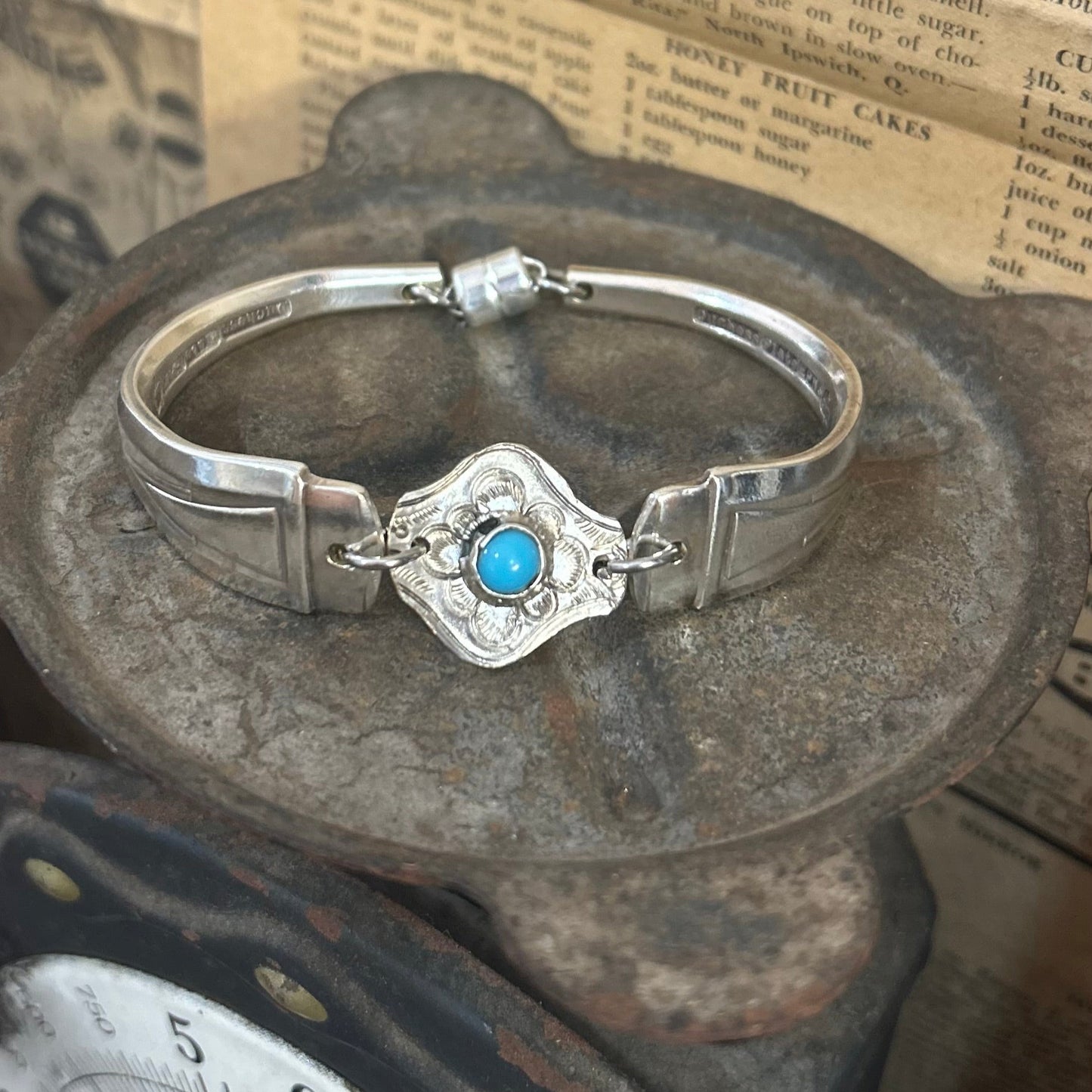 Silverware Bracelet - Tibetan Connector