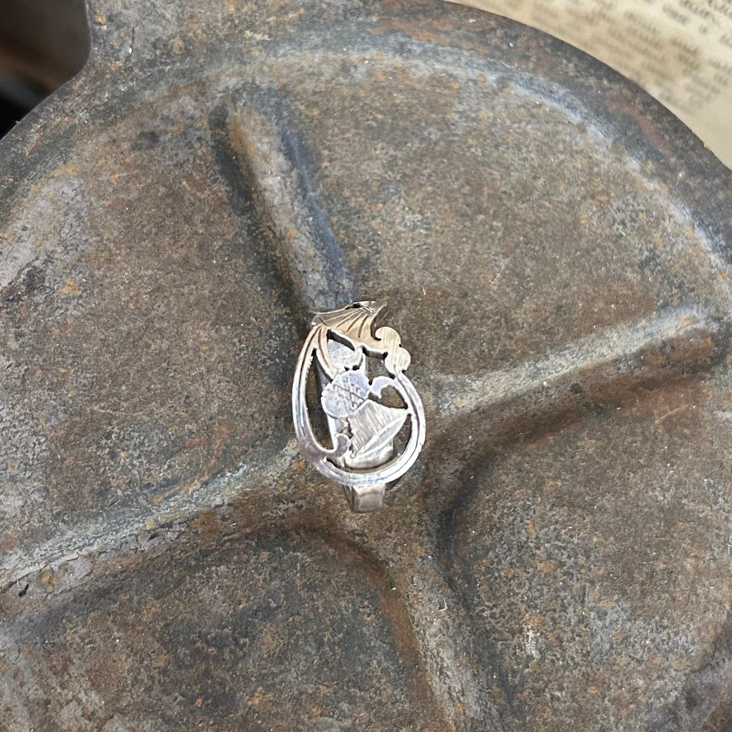 Silver Ring - Thistle