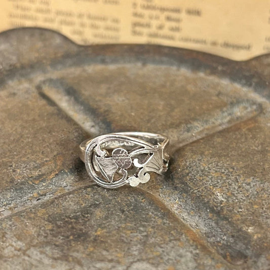 Silver Ring - Thistle