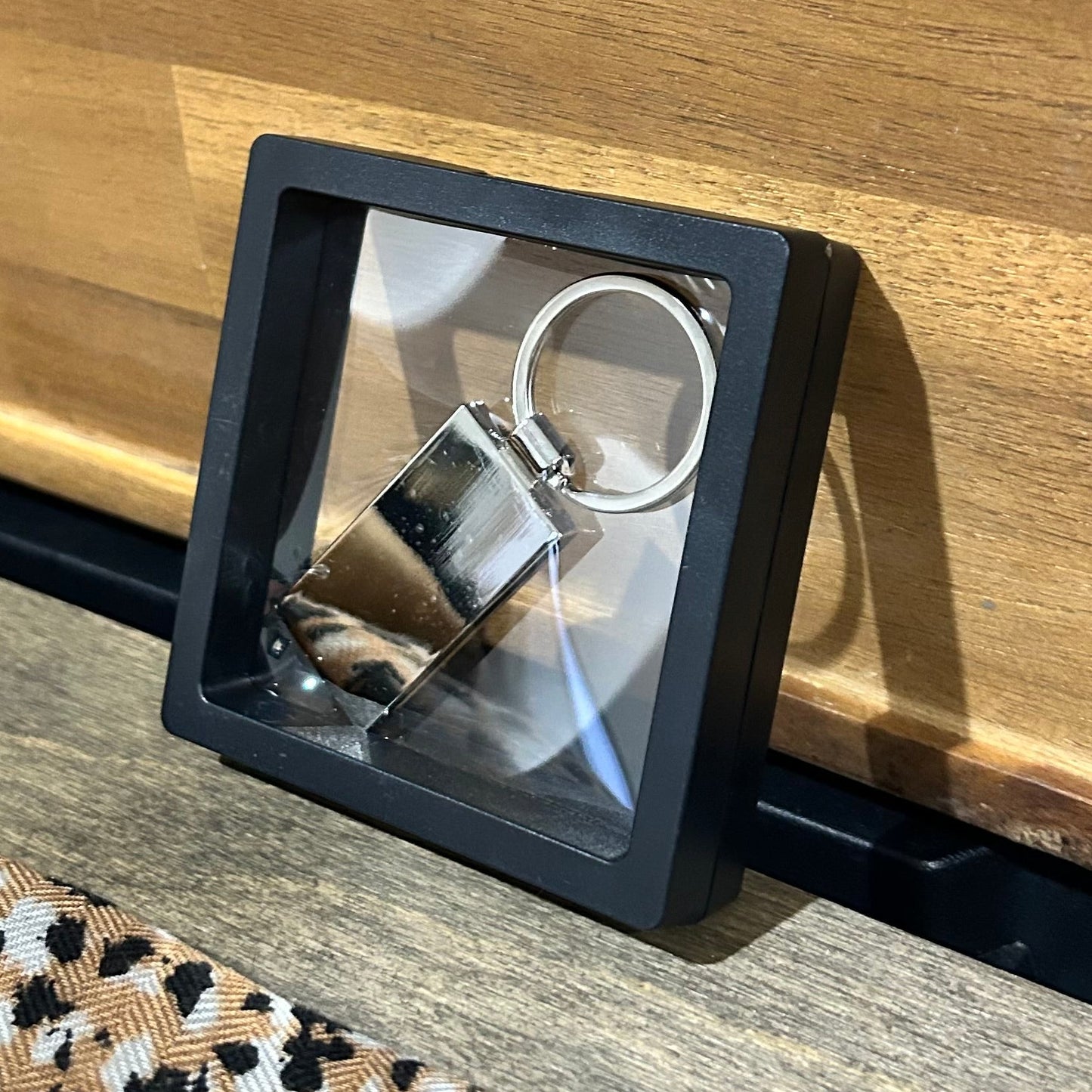 So Happy I’m 30” Timber & Metal Key Tag