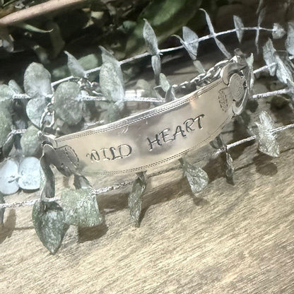 Wild Heart Thistle Cuff Bracelet
