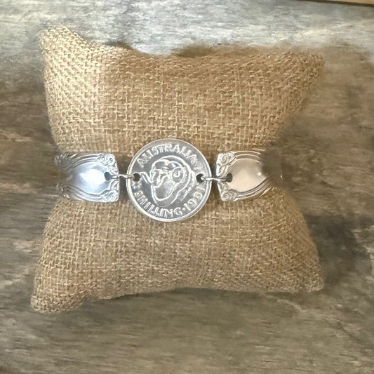 1961 Australian Shilling Bracelet